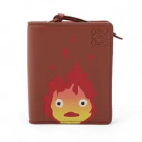 ロエベ×スタジオジブリ チャーム レザー レッド×オレンジ ハウルの動く