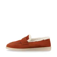 プラダ チョコレート パテントレザー ローファー 40 ユニセックス