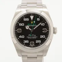 ロレックス エアキング 116900 SS SS AT 黒文字盤 あまりごま2