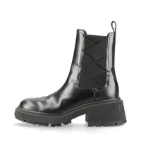 ジミーチュウ レザー サイドゴアブーツ 36.5 レディース ブラック JC