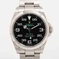 ロレックス エアキング 126900 SS SS AT 黒文字盤