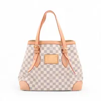 ヴィトン ダミエ アズール ハムステッドMM N51206 ホワイト