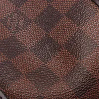 ヴィトン ダミエ キーポルバンドリエール45 N41428 ブラウン AP136545