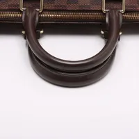 MARU美品！新品未使用　ダミエ　キーポル・バンドリエール45 ヴィトン ダミエ キーポルバンドリエール45 N41428 ブラウン AP136545