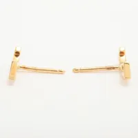 ティファニー Tスマイル ピアス 750(YG) 1.5g A4077101｜中古ブランド