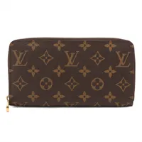 ヴィトン モノグラム ジッピーウォレット M60017 ブラウン ラウンド