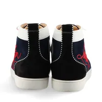 新品未使用！ルブタン スタッズ付きハイカットスニーカー マルチカラー