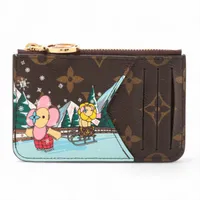 ヴィトン モノグラム ポルトモネシリング M60025 ブラウン コイン