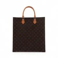 ヴィトン モノグラム サックプラ M51140 ブラウン