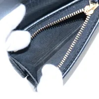 Ａ&Ｇ　コンパクトウォレット グッチ ダブルG 456126 レザー コンパクトウォレット ブラック