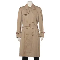 バーバリーズ コットン トレンチコート サイズ不明 メンズ ベージュ