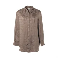 エルメス ベレー帽 57 コットン×シルク ブラック サントノーレ