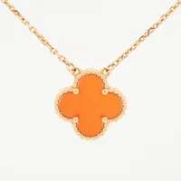 ヴァンクリーフ&アーペル ヴィンテージアルハンブラ カーネリアン