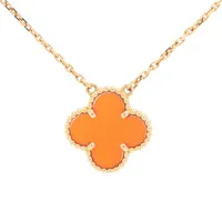 ヴァンクリーフ&アーペル ヴィンテージアルハンブラ カーネリアン