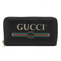 グッチ GGマトラッセ 723784 レザー ラウンドジップウォレット