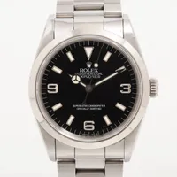 ロレックス エクスプローラーⅠ 14270 SS SS AT 黒文字盤