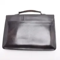 ベルルッティ ガスパール レザー ビジネスバッグ ブラック A4079249