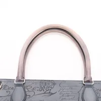 ベルルッティ カリグラフィ トゥジュール レザー トートバッグ グレー