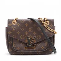 ヴィトン モノグラム パッシー M45592 ブラウン RFID反応あり