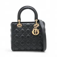 クリスチャンディオール レディディオール パテントレザー 2WAY