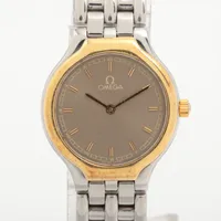 オメガ デヴィル GP×SS SS QZ グレー文字盤 A4079949｜中古ブランド品