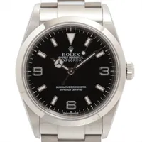 ロレックス エクスプローラーⅠ 114270 SS SS AT 黒文字盤