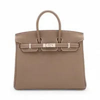 エルメス バーキン25 ルトゥルネ トゴ エトゥープ シルバー金具 K:2025年