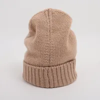 シャネル ココマーク ニットキャップ カシミヤ ベージュ A4080302