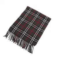 バーバリー ノバチェック マフラー ウール ピンク WZ437886｜中古