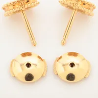 ヴァンクリーフ&アーペル スウィートアルハンブラ オニキス ピアス 750