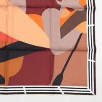 新品未使用　カレ 90 (18-3-7) シルクスカーフ エルメス カレ90 18-3-7 スカーフ シルク マルチカラー A4081169｜中古