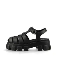 プラダ モノリス ラバー サンダル 6 ユニセックス ブラック