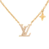 ヴィトン M02225 LV スピード OB2284 ネックレス GP シルバー A3725606