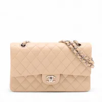 シャネル マトラッセ25 ラムスキン ダブルフラップ ダブルチェーン