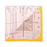 エルメス カレ90 BRIDES ET DESTIN 可愛らしい花嫁 スカーフ シルク