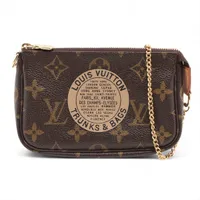 ヴィトン モノグラム ポルトモネシリング M60025 ブラウン コイン