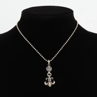 クロムハーツ 1ボール BSフレア ネックレス 925 15.8g ボールチェーン