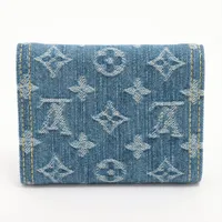 ヴィトン モノグラム デニム ポルトフォイユヴィクトリーヌ M13212