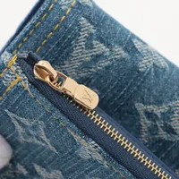 ヴィトン モノグラム デニム ポルトフォイユヴィクトリーヌ M13212