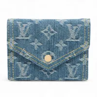 ヴィトン モノグラム デニム ポルトフォイユヴィクトリーヌ M13212