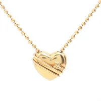 ティファニー オープンハート ネックレス 750(YG) 5.5g A2719250｜中古