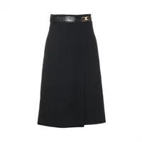 セリーヌ トリオンフ エディ期 ウール スカート 34 レディース