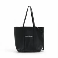 バレンシアガ ペーパー A5 レザー トートバッグ ブラック 357330