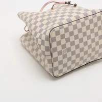 ヴィトン ダミエ アズール ネオノエ N40152 ホワイト RFID反応あり