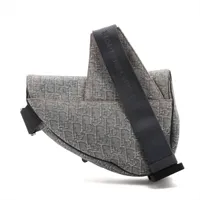 ディオール オブリーク サドルバッグ キャンバスxレザー ボディバッグ