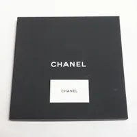 シャネル CHANEL ココマーク カメリア スカーフ シルク ブラックホワイト CHANEL - □美品□ シャネル スカーフ カメリア ココマーク ブラック