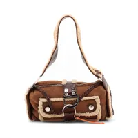 Dior Flight Line ショルダーバッグ クリスチャンディオール フライトライン ムートンxレザー ショルダー