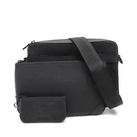 ヴィトン モノグラムシャドウ トリオ メッセンジャー M46602 ブラック