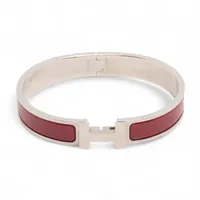 エルメス クリックHバングル ファン バングル GP ピンク×ゴールド