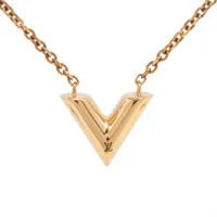 ヴィトン M02225 LV スピード OB2284 ネックレス GP シルバー A3725606